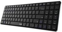 Toetsenbord Rapoo "E9100M" multimodus draadloos ultraslank, QWERTY, Zwart-3