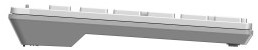 Toetsenbord + muis Rapoo "8100M" multimodus draadloze desktop combo set, QWERTY, US, Wit-3