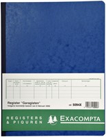 Register Piqure garagisten 320x250mm 80vel blauw