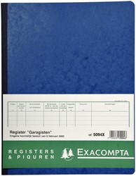 Register Piqure garagisten 320x250mm 80vel blauw