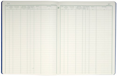 Register Piqure garagisten 320x250mm 80vel blauw-2