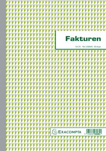 Kasboek Manifold facturen dupli 50vel