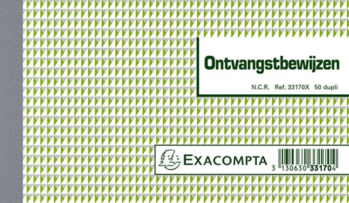 Kasboek Manifold ontvangstbewijs dupli 50vel