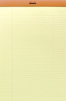 Schrijfblok Rhodia A4 80vel lijn oranje-3