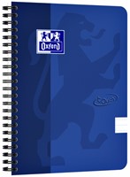 Spiraalblok Oxford Touch A5 lijn 70vel blauw