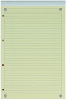 Schrijfblok Oxford A4 lijn geel papier-3