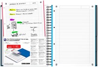 Notitieblok Oxford Essentials A4 lijn met dubbelspiraal-5