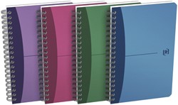 Notitieboek Oxford Urban spiraal 170x110mm lijn ass.