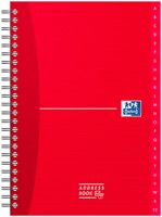 Adresboek Oxford Office Essentials A5 met dubbelspiraal-3