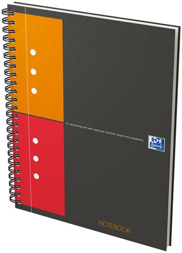 Notitieboek Oxford International dsp 12r. A5 ruit 5mm 