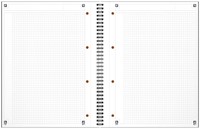 Notitieboek Oxford International dsp 4r. A4 ruit 5mm-3