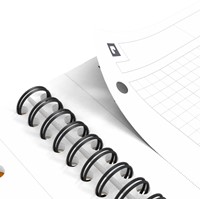 Notitieboek Oxford International dsp 4r. A4 ruit 5mm-1