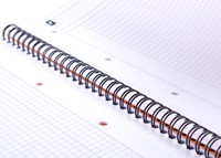 Notitieboek Oxford International dsp 4r. A4 ruit 5mm-3