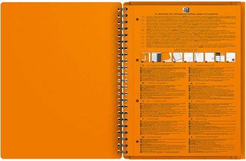 Notitieboek Oxford International dsp 4r. Meetingbook A4 lijn-2