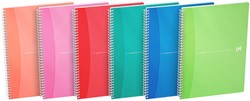 Notitieboek Oxford MyColours A4 90vel lijn ass.