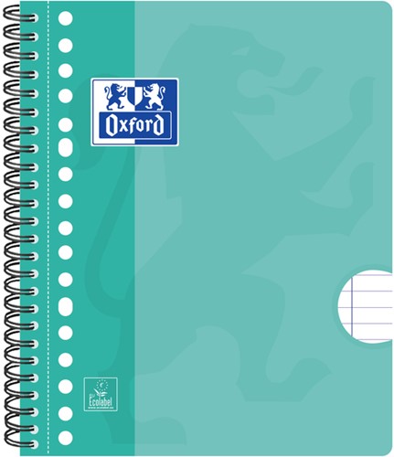 Collegeblok Oxford A5 80vel 17-gaats lijn ass.-2