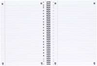 Collegeblok Oxford A4 80vel 23-gaats lijn ass.-4