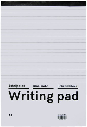 Schrijfblok Budget A4 lijn