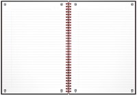 Notitieboek Oxford Black 'n Red A4 70v lijn ass-2