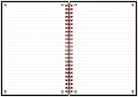 Notitieboek Oxford Black 'n Red A5 karton 70v lijn ass.-2