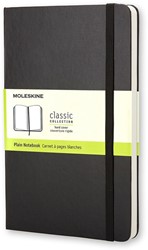 Notitieboek Moleskine blanco pocket 90x140mm zwart