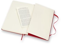 Notitieboek Moleskine lijn large rood 130x210mm-1