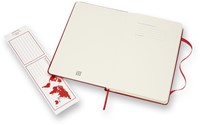 Notitieboek Moleskine lijn large rood 130x210mm-2