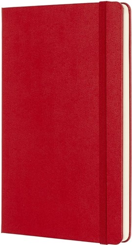 Notitieboek Moleskine blanco large rood 130x210mm-2