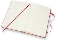 Notitieboek Moleskine blanco large rood 130x210mm-3