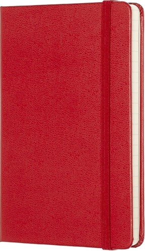 Notitieboek Moleskine lijn pocket rood 90x140mm-2