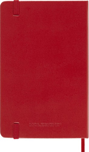Notitieboek Moleskine lijn pocket rood 90x140mm-3