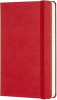 Notitieboek Moleskine blanco pocket rood 90x140mm-2