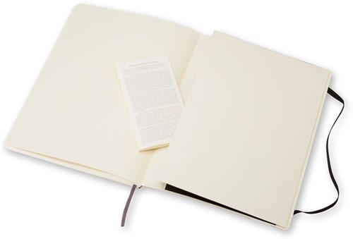 Notitieboek Moleskine blanco xl zachte kaft 190x250mm-3