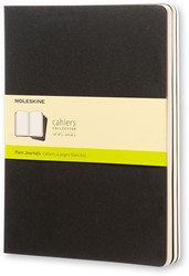Schrift Cahier blanco XL zwart 190x250mm