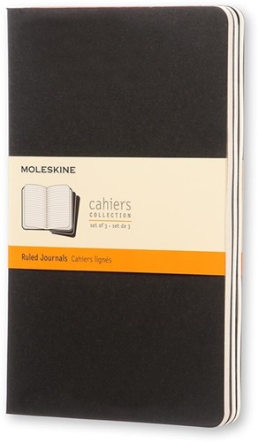 Schrift Cahier lijn large zwart 130x210mm