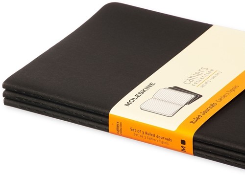 Schrift Cahier lijn large zwart 130x210mm-2