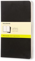 Schrift Cahier blanco large zwart 130x210mm