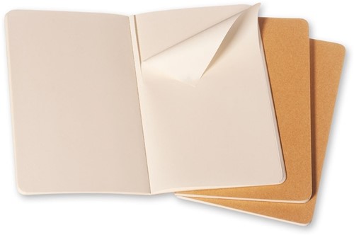 Schrift Cahier blanco large kraft 130x210mm-3