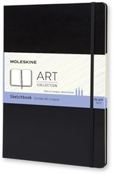 Schetsboek Moleskine A4 zwart 96vel 210x297mm