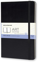 Schetsboek Moleskine L 130x210mm zwart 100vel