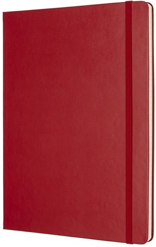 Notitieboek Moleskine XL 190x250mm lijn scarlet rood-2