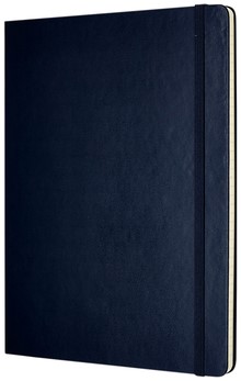 Notitieboek Moleskine XL 190x250mm lijn saffierblauw-2