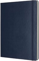 Notitieboek Moleskine XL 190x250mm lijn saffierblauw-2