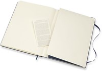 Notitieboek Moleskine XL 190x250mm lijn saffierblauw-1