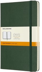 Notitieboek Moleskine L 130x210mm lijn myrtle green