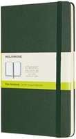 Notitieboek Moleskine L 130x210mm blanco myrtle green