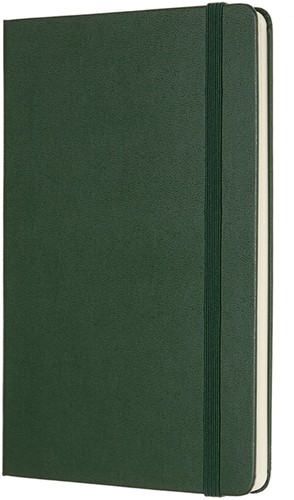 Notitieboek Moleskine L 130x210mm blanco myrtle green-2