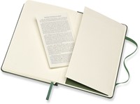 Notitieboek Moleskine XL 190x250mm lijn myrtle green-1