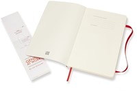 Notitieboek Moleskine L 130x210mm lijn scarlet rood-2