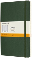 Notitieboek Moleskine L 130x210mm lijn myrtle green